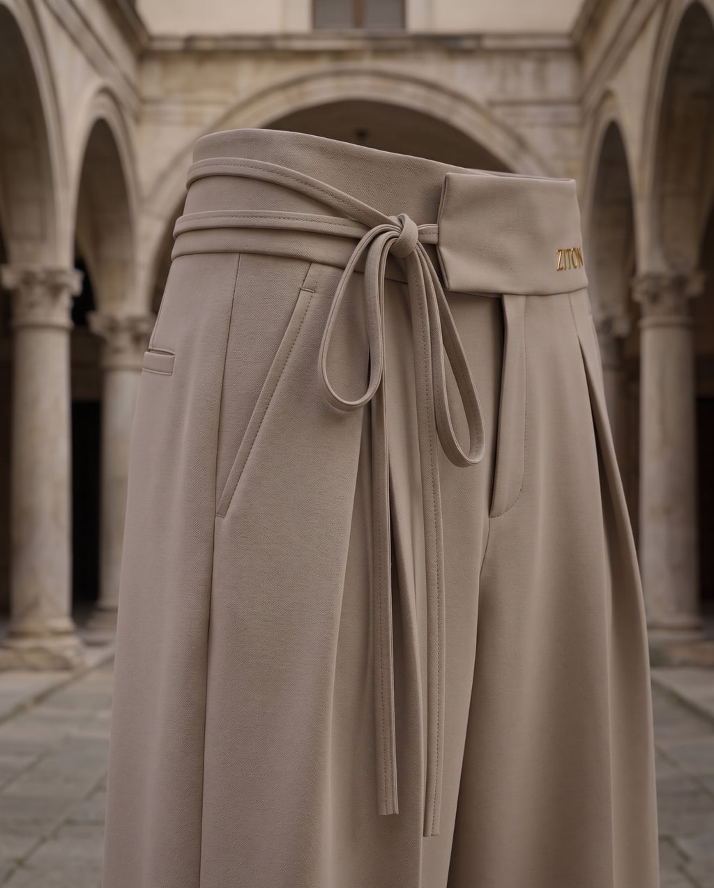 ZITON Signature Pleated Trouser